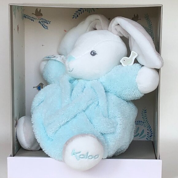 Kaloo Brand New Watercolor Blue Rabbit Soft Baby Plush Animal Bunny🐇🎨 - Picture 5 of 13